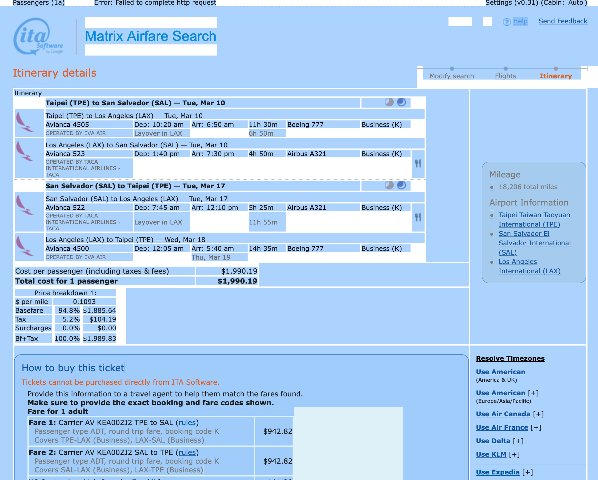 新手專區] 如何使用ITA Matrix網站，從眾多目的地中快速挖出好價格與快速訂票？ | TripPlus