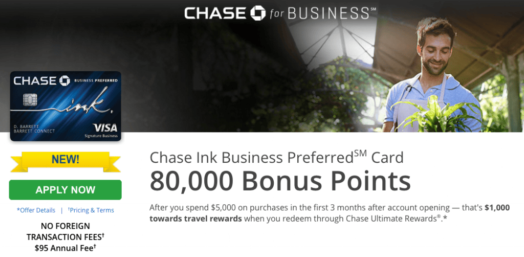 [新手專區] 符合大通銀行 (Chase) 優質商業信用卡－Chase Ink Business Preferred的加成回饋消費項目一覽 ...