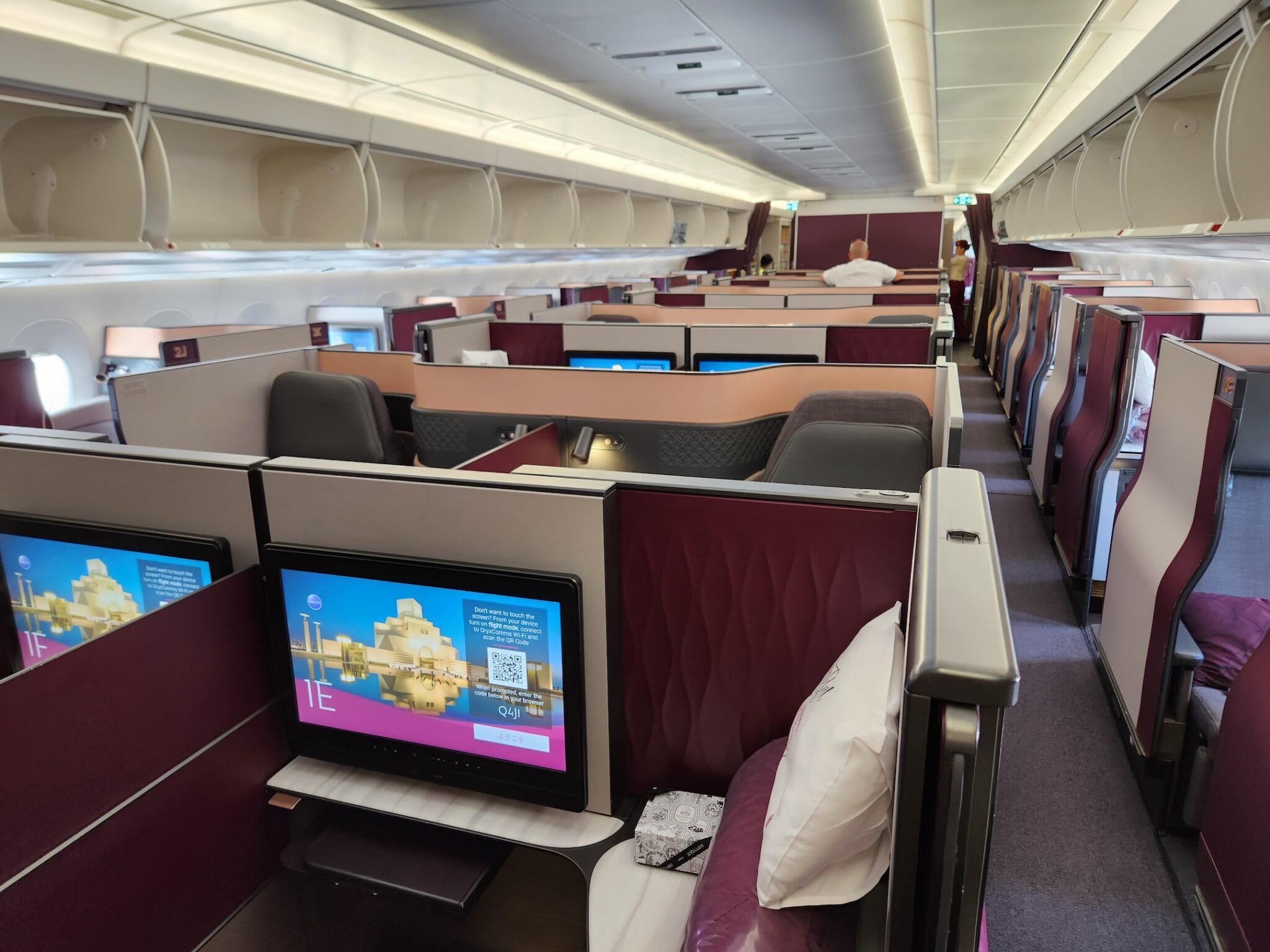 新聞快報] 卡達航空(Qatar Airways) 目前使用有新款商務套房「Qsuite」營運的航點一覽（更新版） | TripPlus
