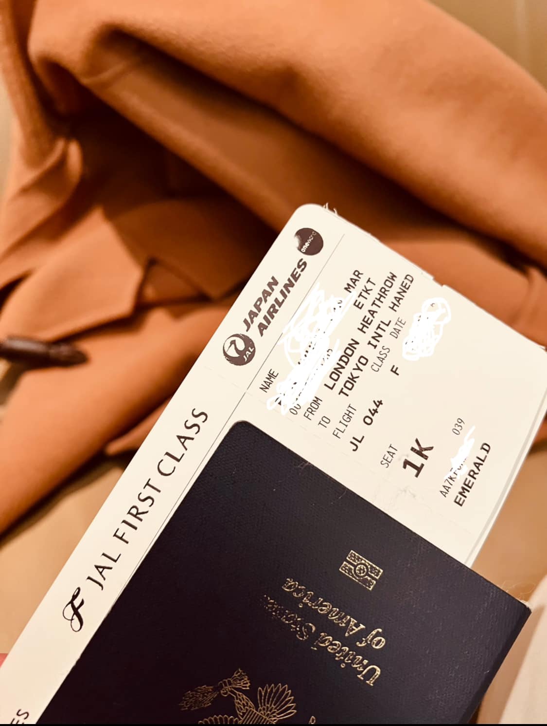 First Classページ Japan Airlines' New A350 First Class From London To Tokyo: An