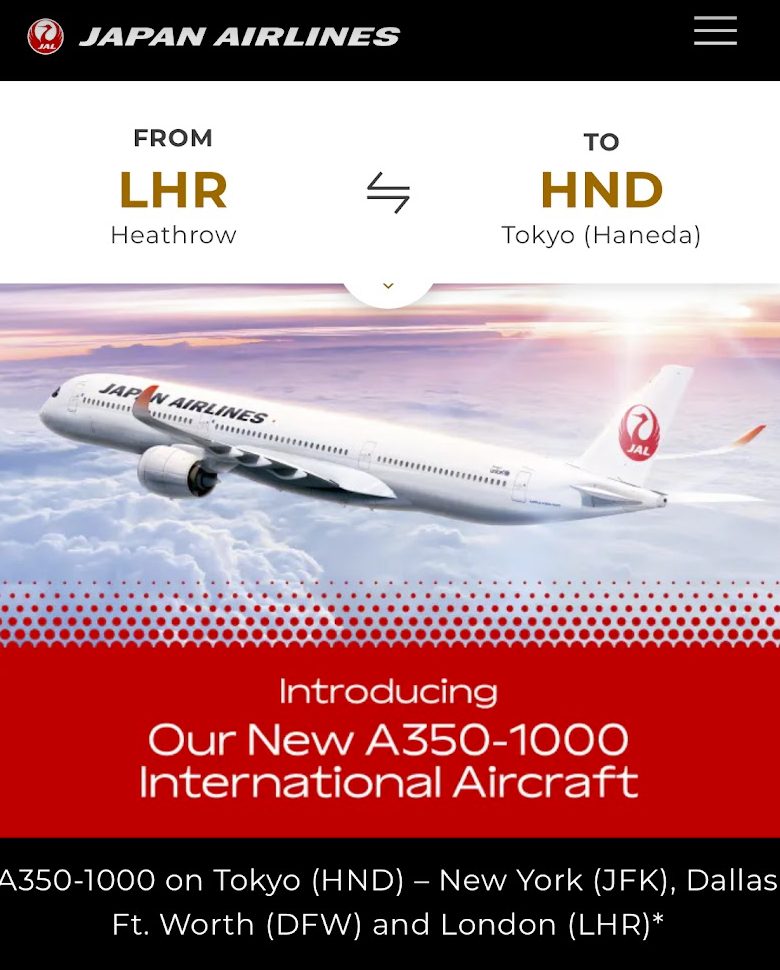 Japan Airlines’ New A350 First Class From London To Tokyo: An ...